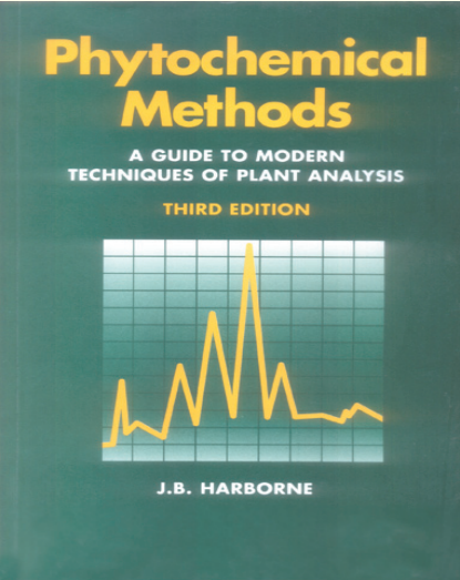 Phytochemical Methods: A Guide to Modern Techniques of Plant Analysis, 3rd Ed. ( PCI Recommended BP210P & BP406P )